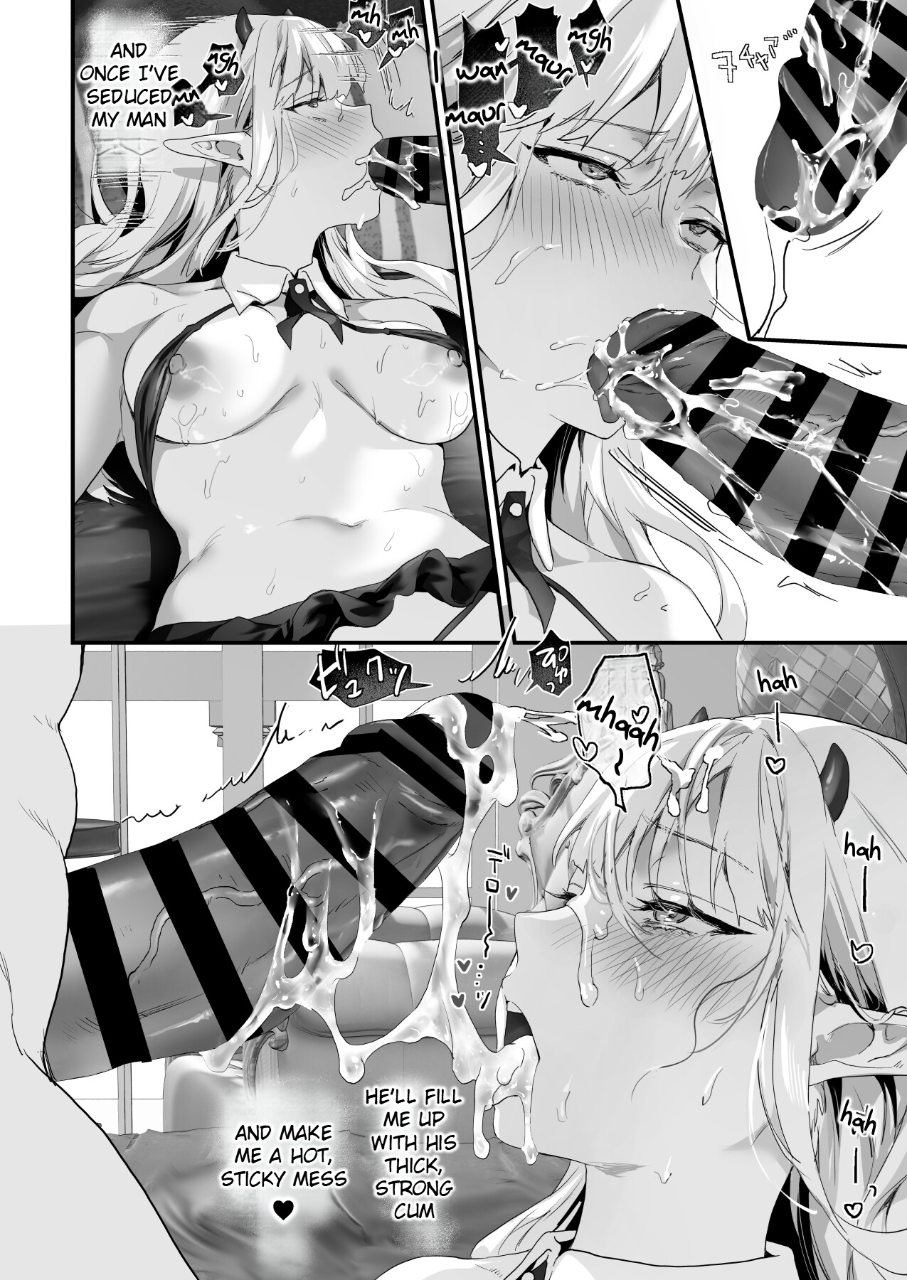 Hentai Manga Comic-A mysterious exorcist falls in love with a reincarnated succubus and risks his life-Read-193